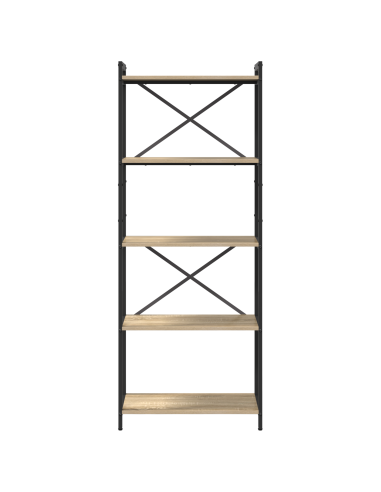 Libreria Rovere Sonoma 60 x 30 x 155 cm Legno multistrato