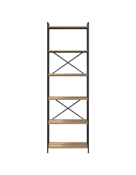 Libreria rovere artigianale 60 x 30 x 188 cm