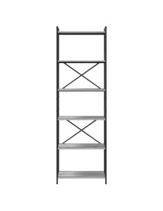 Libreria Grigio sonoma 40 x 30 x 85 cm Legno multistrato