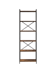 Libreria Rovere fumé 40 x 30 x 85 cm Legno multistrato