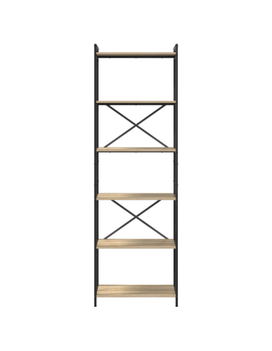 Libreria Rovere Sonoma 40 x 30 x 85 cm Legno multistrato