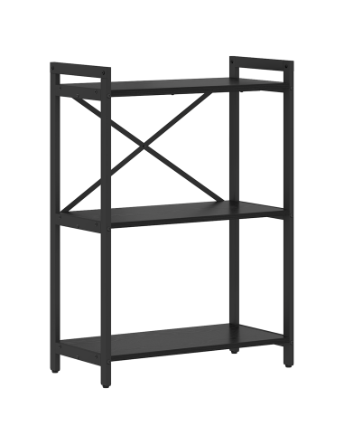 Libreria Rovere Nero 60 x 30 x 85 cm Legno multistrato