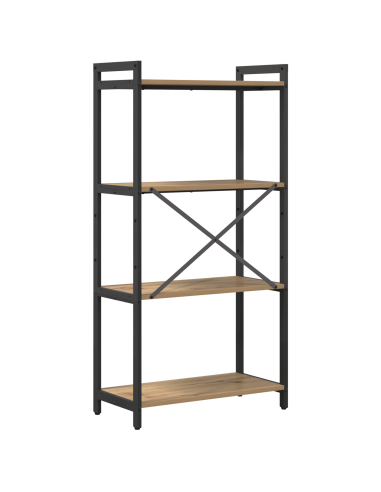 Libreria Rovere artigianale 40 x 30 x 85 cm Legno multistrato