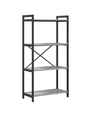 Libreria Grigio sonoma 40 x 30 x 85 cm Legno multistrato