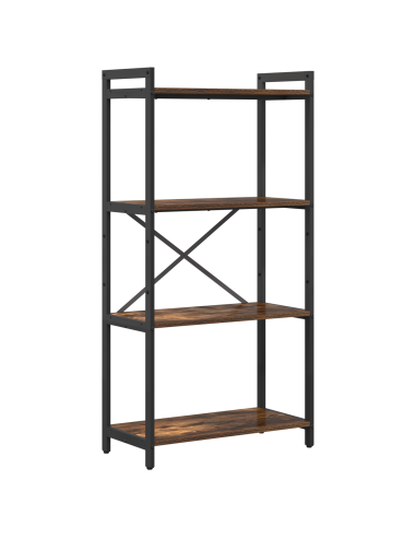 Libreria Rovere fumé 40 x 30 x 85 cm Legno multistrato