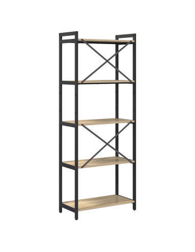 Libreria Rovere Sonoma 60 x 30 x 155 cm Legno multistrato