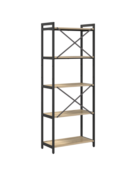 Libreria rovere sonoma 60 x 30 x 153 cm Legno multistrato