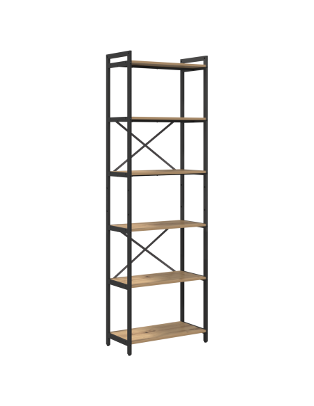 Libreria rovere artigianale 60 x 30 x 188 cm