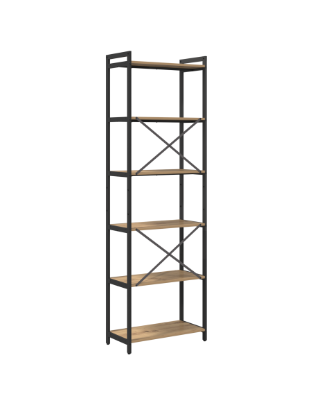 Libreria rovere artigianale 60 x 30 x 188 cm