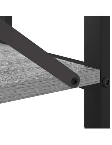 Libreria Grigio sonoma 40 x 30 x 50 cm Legno multistrato