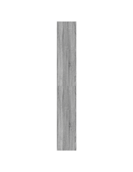 Libreria Grigio sonoma 80 x 30 x 198 cm Legno multistrato