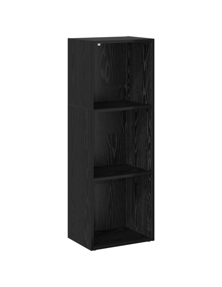 Libreria Rovere nero 40 x 30 x 114 cm Legno multistrato