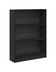 Libreria Rovere Nero 80 x 24 x 109 cm Legno multistrato 2