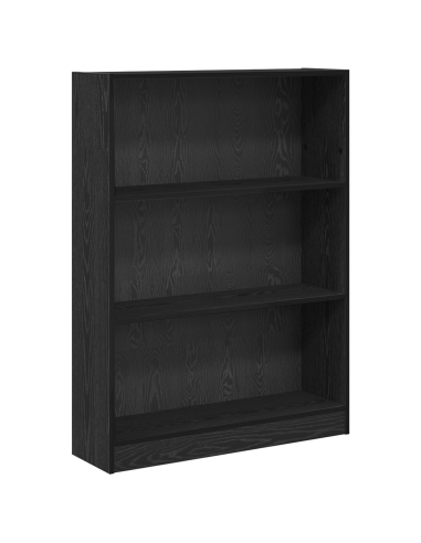 Libreria Rovere Nero 80 x 24 x 109 cm Legno multistrato