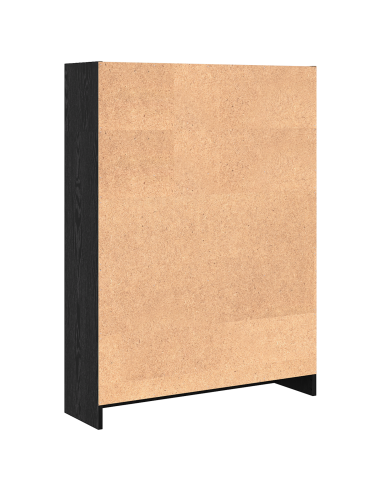 Libreria Rovere Nero 80 x 24 x 109 cm Legno multistrato