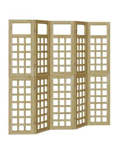 Schermo per Privacy Marrone miele 200 x 180 cm