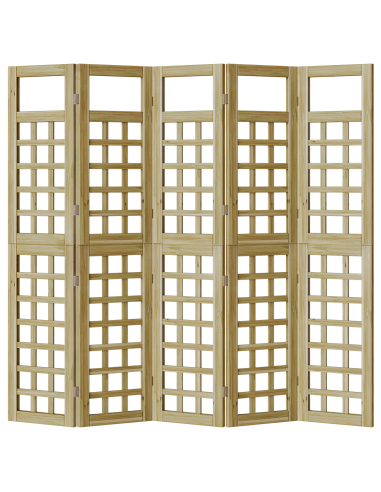 Schermo per Privacy Marrone miele 200 x 180 cm