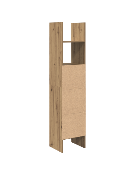 Armadio per Libri rovere artigianale 40 x 35 x 180 cm