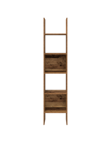 Armadio per Libri Legno vecchio 40 x 35 x 180 cm