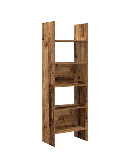 Armadio per Libri Legno vecchio 60 x 35 x 180 cm