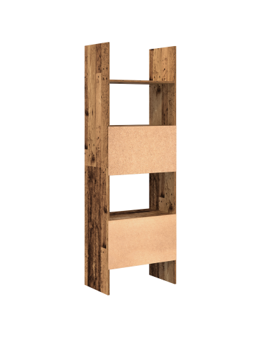 Armadio per Libri Legno vecchio 60 x 35 x 180 cm