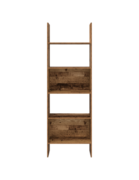 Armadio per Libri Legno vecchio 60 x 35 x 180 cm