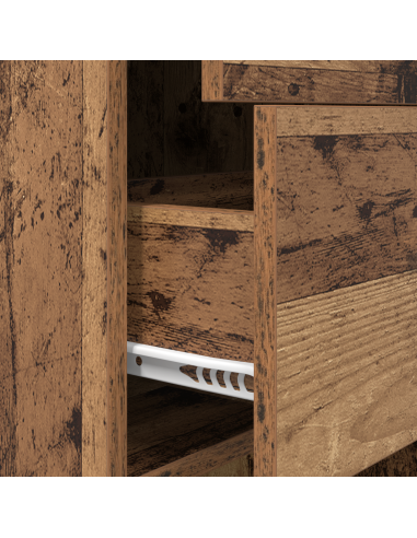 Armadio per Libri Legno vecchio 40 x 35 x 180 cm