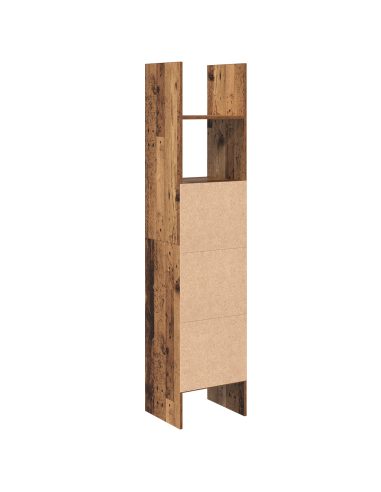 Armadio per Libri Legno vecchio 40 x 35 x 180 cm