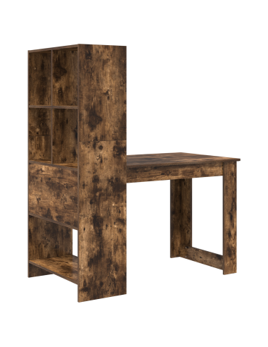 Scrivania Rovere fumé 122 x 67 x 145 cm Legno multistrato