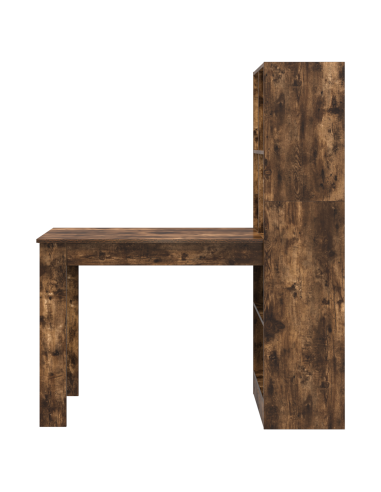 Scrivania Rovere fumé 122 x 67 x 145 cm Legno multistrato