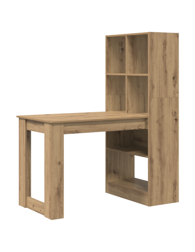 Scrivania con lo scaffale Rovere artigianale 122 x 67 x 145 cm