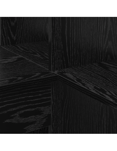 Scrivania ad angolo Rovere Nero 101,5 x 149,5 x 149,5 cm