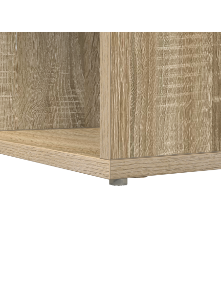 Scrivania ad angolo rovere sonoma 101,5 x 149,5 x 149,5 cm