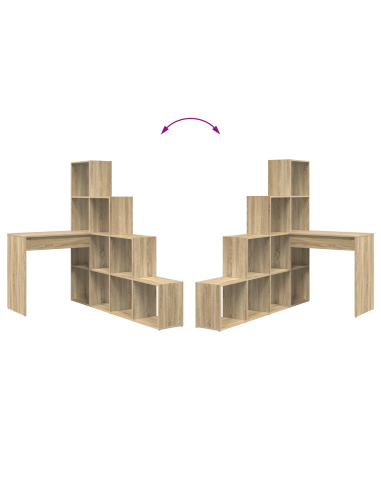 Scrivania ad angolo Rovere Sonoma 101,5 x 149,5 x 149,5 cm