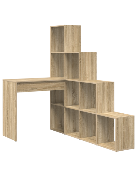 Scrivania ad angolo rovere sonoma 101,5 x 149,5 x 149,5 cm