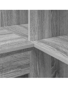 Scrivania ad angolo Grigio Sonoma 101,5 x 149,5 x 149,5 cm 2