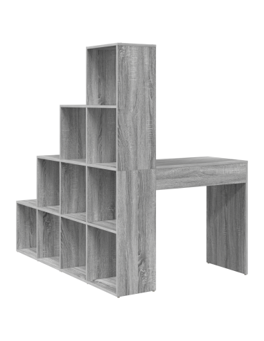 Scrivania ad angolo Grigio Sonoma 101,5 x 149,5 x 149,5 cm
