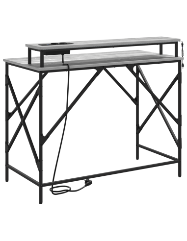 Scrivania Grigio Sonoma 100 x 50 x 86,5 cm Legno multistrato