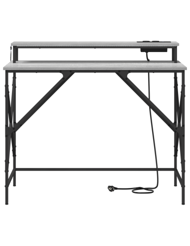 Scrivania Grigio Sonoma 100 x 50 x 86,5 cm Legno multistrato