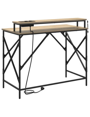 Scrivania Rovere Sonoma 100 x 50 x 86,5 cm Legno multistrato