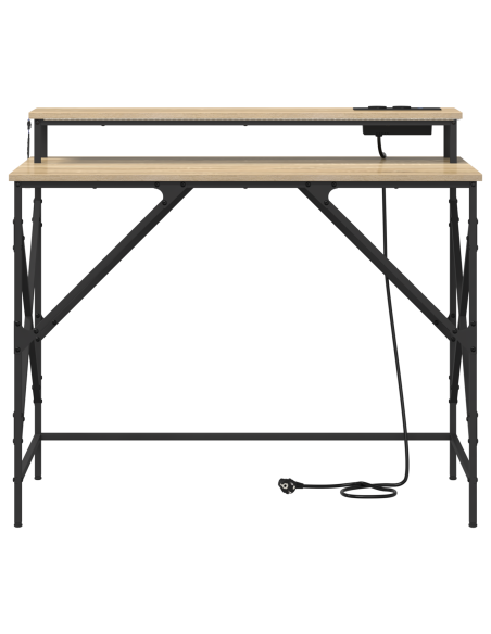 Scrivania rovere sonoma 100 x 50 x 86.5 cm Legno multistrato