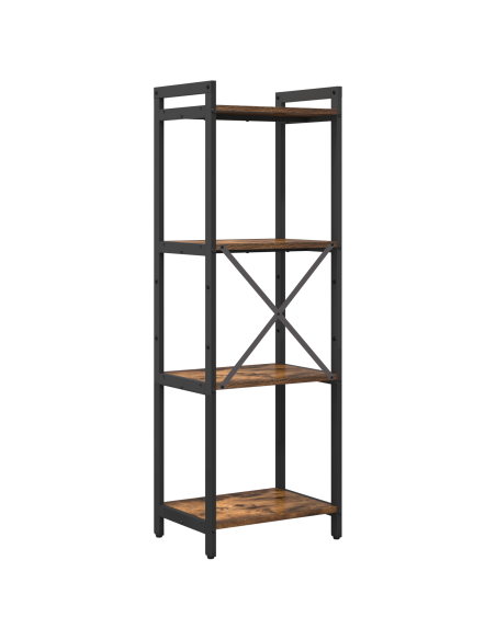 Libreria Rovere fumo 40 x 30 x 118 cm Legno