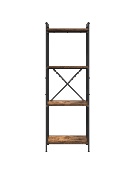 Libreria Rovere fumo 40 x 30 x 118 cm Legno