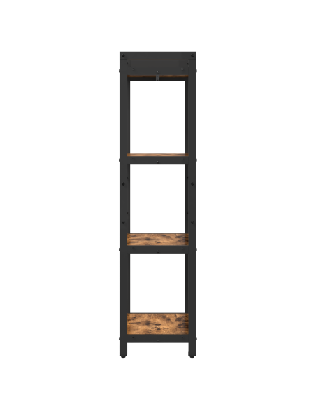 Libreria Rovere fumo 40 x 30 x 118 cm Legno