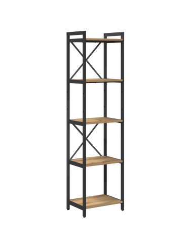 Libreria Rovere artigianale 40 x 30 x 155 cm Legno multistrato