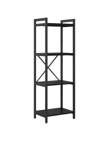 Libreria Rovere Nero 40 x 30 x 85 cm Legno multistrato