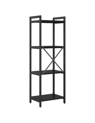 Libreria Rovere Nero 40 x 30 x 85 cm Legno multistrato