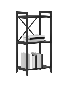 Libreria Rovere Nero 40 x 30 x 85 cm Legno multistrato