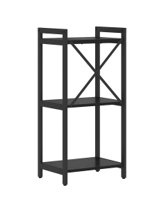 Libreria Rovere Nero 40 x 30 x 85 cm Legno multistrato 2