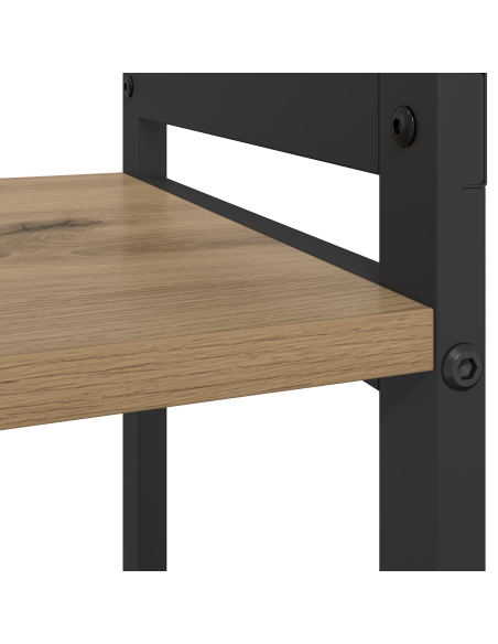 Libreria rovere artigianale 40 x 30 x 83 cm Legno multistrato